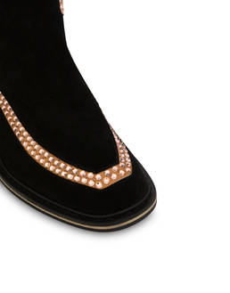 Stivali in crosta con strass Nataly X Pollini Photo 4