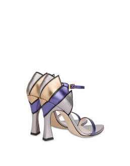 Nataly X Pollini laminated nappa leather sandals Photo 3