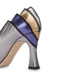 Décolleté in nappa laminata Nataly X Pollini Photo 4