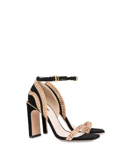 Sandali in crosta con strass Nataly X Pollini Photo 2