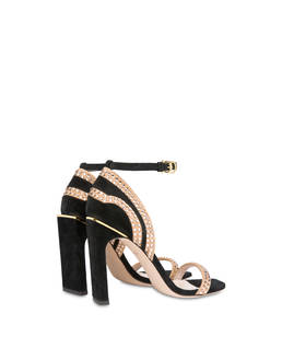 Sandali in crosta con strass Nataly X Pollini Photo 3