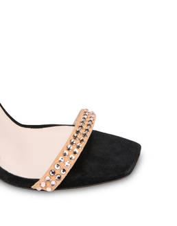 Sandali in crosta con strass Nataly X Pollini Photo 4