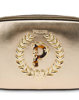 Evening laminated shoulder bag Photo 5