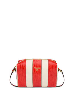 Borsa a tracolla in canvas Stripe On Me Photo 1