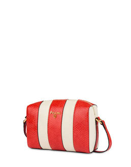 Borsa a tracolla in canvas Stripe On Me Photo 2