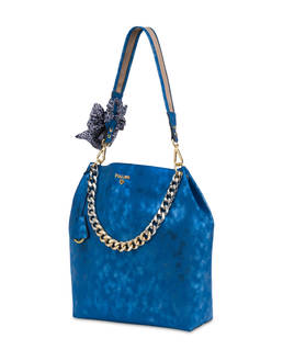 Borsa hobo in suede laminato Darlene Chic Photo 2