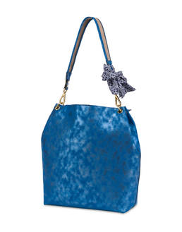 Borsa hobo in suede laminato Darlene Chic Photo 3