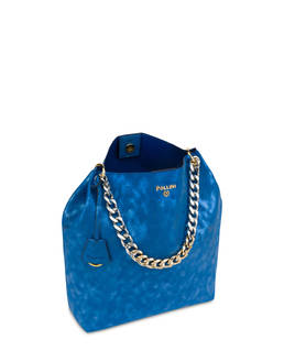Borsa hobo in suede laminato Darlene Chic Photo 4