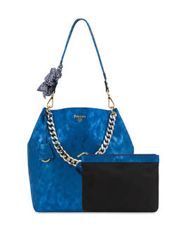 Borsa hobo in suede laminato Darlene Chic Photo 5