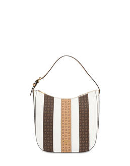 Stripe On Me shoulder hobo bag Photo 1