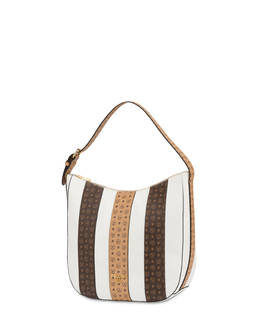 Stripe On Me shoulder hobo bag Photo 2