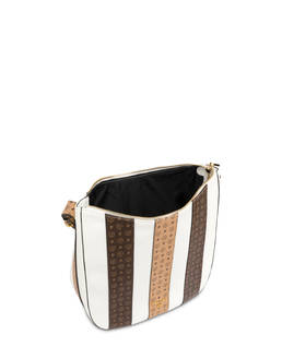 Stripe On Me shoulder hobo bag Photo 4