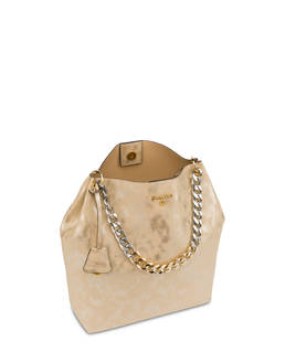 Darlene Chic laminated suede hobo bag Photo 4