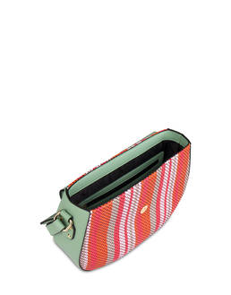 Jackie O' striped shoulder bag Photo 4
