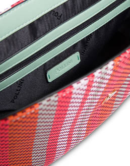 Jackie O' striped shoulder bag Photo 5