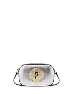 Evening laminated shoulder bag Photo 1
