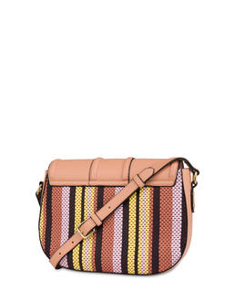 Jackie O' striped shoulder bag Photo 3