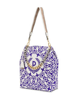 Borsa hobo con stampa maioliche Darlene Photo 2