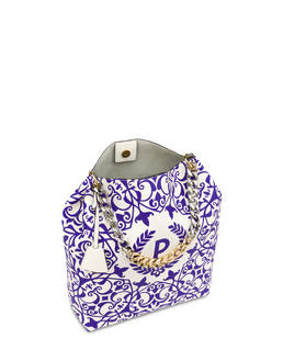 Borsa hobo con stampa maioliche Darlene Photo 4