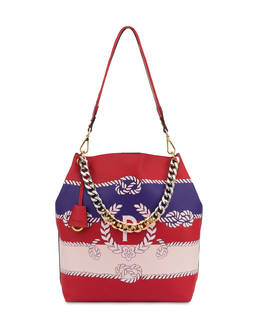 Borsa hobo con stampa maioliche Darlene Photo 1
