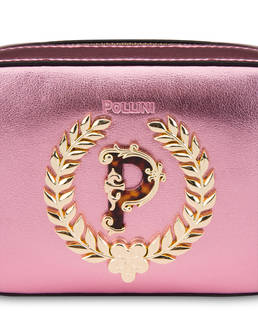 Evening laminated shoulder bag Photo 5
