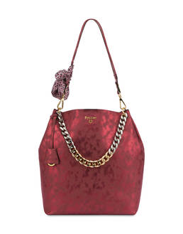 Darlene Chic laminated suede hobo bag Photo 1