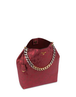 Darlene Chic laminated suede hobo bag Photo 4