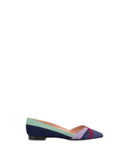 Promenade des Anglais suede ballet flats Photo 1