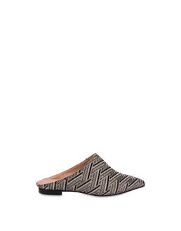 Naxos Garden raffia and lurex mules Photo 1