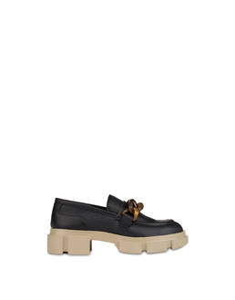 Rocky Coast moose print leather loafers Photo 1