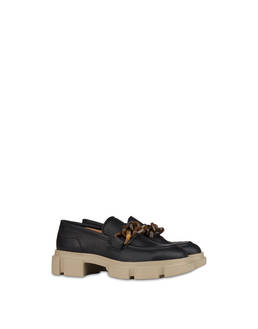 Rocky Coast moose print leather loafers Photo 2