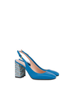 Slingback in pelle stampa alce Palmes Photo 2
