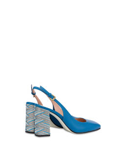 Slingback in pelle stampa alce Palmes Photo 3