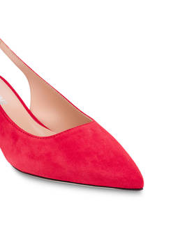 Slingback in camoscio Corinto Photo 5