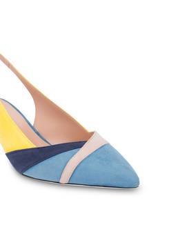 Slingback in camoscio Promenade des Anglais Photo 4