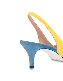 Slingback in camoscio Promenade des Anglais Photo 5