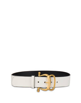Pollini Buckle calfskin belt Photo 1