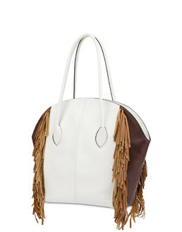 Aris double handle bag in calfskin Photo 3