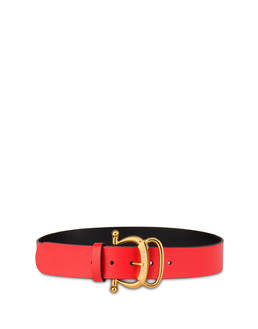 Pollini Buckle tumbled calfskin belt Photo 1