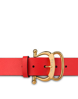 Pollini Buckle tumbled calfskin belt Photo 3
