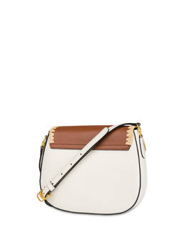 Giulietta Clamp calfskin and split leather shoulder bag Photo 3