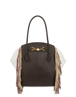 Aris double handle bag in calfskin Photo 1