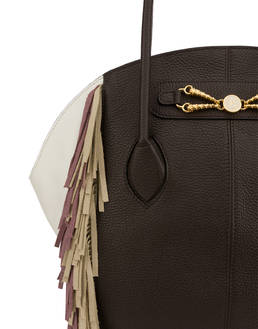Aris double handle bag in calfskin Photo 5