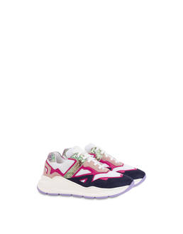 Sneakers in crosta e vitello Sixteen Photo 2