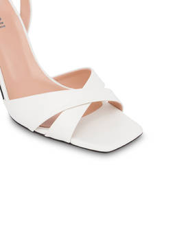 Cote D'Azur high sandals in calfskin Photo 4