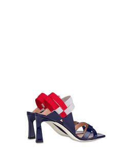 Greek Cross high patent leather sandals Photo 3