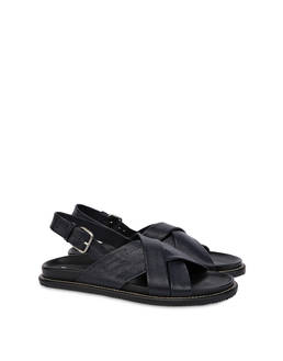 Saint Tropez cowhide sandals Photo 2