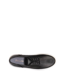 Navy calfskin sneakers Photo 3
