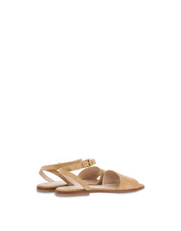Flat suede sandals Photo 3