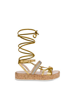 Constantinopolis laminated flatform sandals Photo 1